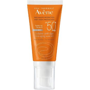 Avène Cremă de protecție pentru ten sensibil cu efect anti-age SPF 50+ Anti-Aging Suncare (Cream) 50 ml