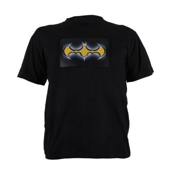 Summary Tricou LED în două culori, design Batman, mărimea XL