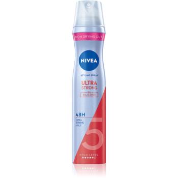 NIVEA Ultra Strong fixativ pentru păr cu fixare foarte puternică fara silicon 250 ml