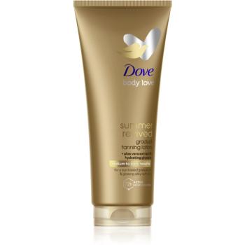 Dove DermaSpa Summer Revived lotiune autobronzanta culoare Medium to Dark 200 ml