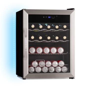 Klarstein Coachella 65 Frigider inteligent pentru băuturi, Control WiFi, Design din oțel inoxidabil, 60 l