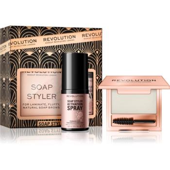 Makeup Revolution Soap Styler szemöldök szett ajándék kiadás árnyalat Transparent