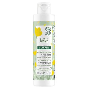 Klorane Ulei multifuncțional cu mușețel bio Bébé (Multi-Purpose Oil) 200 ml