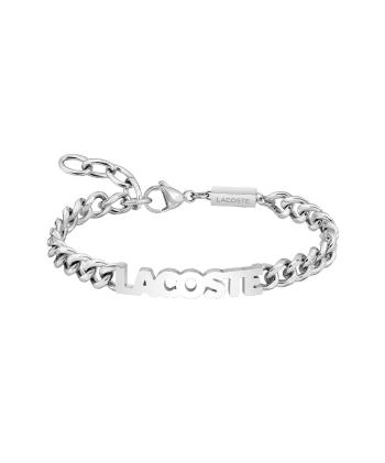 Lacoste Brățară elegantă din oțel pentru bărbați Script 2040476