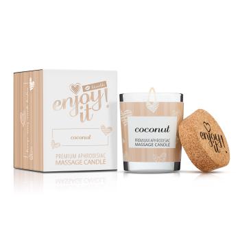 Magnetifico Power Of Pheromones Lumânare de masaj Enjoy it! Coconut (Massage Candle) 70 ml