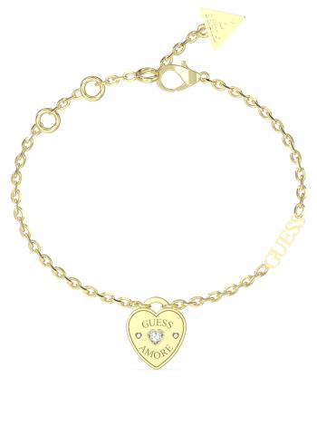 Guess Brățară frumoasă placată cu aur Guess Amore JUBB05057JWYG 18.5 cm