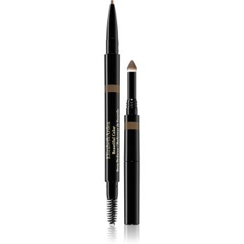 Elizabeth Arden Beautiful Color Brow Perfector creion pentru sprancene 3 in 1 03 Ash Brown 0.32 g