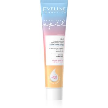 Eveline Cosmetics Sensitive Epil Crema pentru indepartarea parului pentru piele sensibila 125 ml