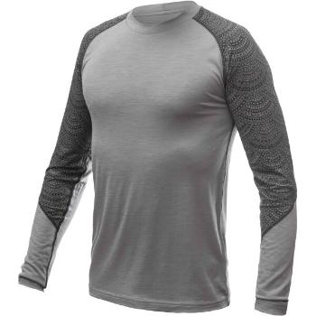 Sensor MERINO IMPRESS Pánské triko, šedá, velikost XXL