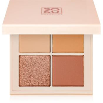 SOSU Cosmetics Eyeshadow Quad paletă cu farduri de ochi culoare Nude 4.8 g