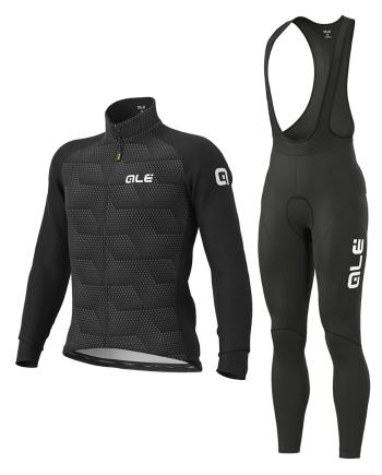 
                         Jachetă și pantaloni de iarnă de ciclism - SOLID SHARP WINTER 
                