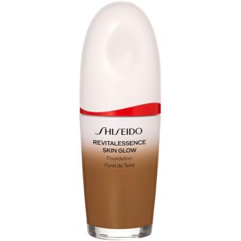 Shiseido Revitalessence Skin Glow Foundation Machiaj usor cu efect de luminozitate SPF 30 culoare Suede 30 ml