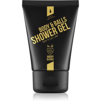 Angry Beards Urban Twofinger Shower Gel Gel de duș energizant 50 ml