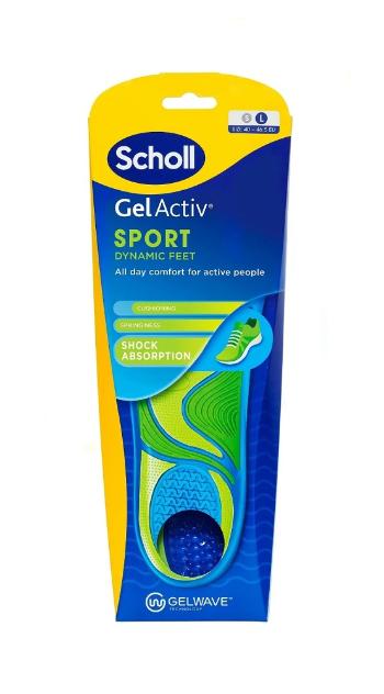 Scholl Branț de gel pentru încălțăminte GelActiv Sport (Insole) 1 pereche Large