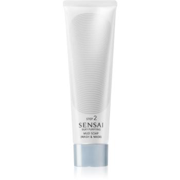 Sensai Silky Purifying Mud Soap (Wash & Mask) sapun si masca 2 in 1 125 ml