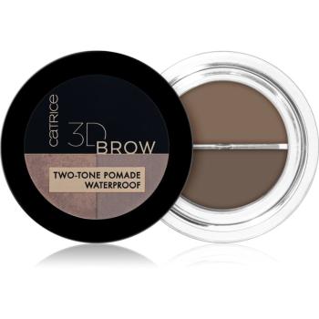 Catrice 3D Brow Two-Tone pomadă pentru sprâncene 2 in 1 culoare 010 Light to Medium 5 g