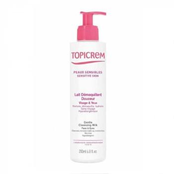 Topicrem Lapte demachiant pentru pielea uscată si sensibilă (Gentle Cleansing Milk) 200 ml