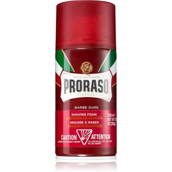 Proraso Red spumă pentru bărbierit cu efect de nutritiv 300 ml