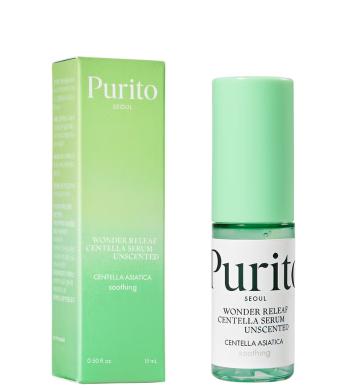 PURITO Ser facial neparfumat cu centella asiatică Wonder Releaf Centella (Serum Unscented) 15 ml