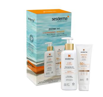 Sesderma Set cadou pentru îngrijirea corpului C-VIT Radiance Repaskin