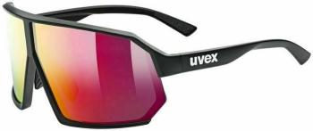 UVEX Sportstyle 237 Black Mat/Mirror Red Sportovní brýle