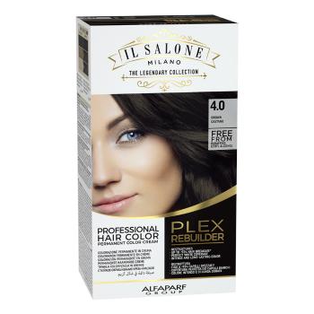 Alfaparf Milano Vopsea permanentă de păr Plex Rebuilder (Permanent Color Cream) 4.0