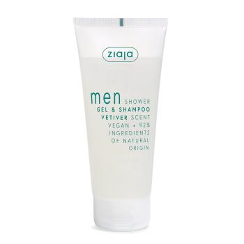 Ziaja Gel de duș și șampon Vetiver Men (Gel & Shampoo) 200 ml