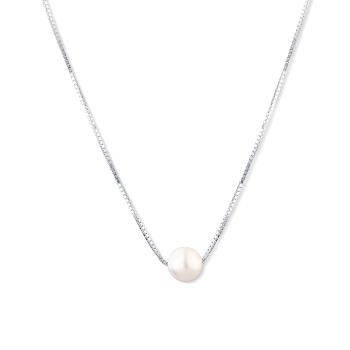 JwL Luxury Pearls Colier din argint cu perlă japoneză de mare Akoya JL0800