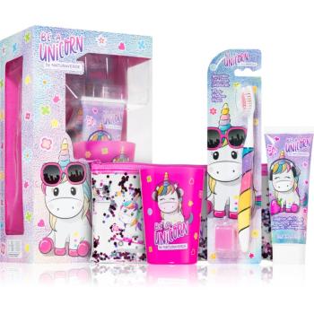 Be a Unicorn Naturaverde Oral Care Set set cadou pentru copii