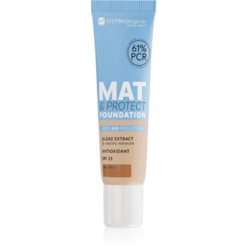Bell Hypoallergenic Mat & Protect machiaj matifiant de lungă durată SPF 25 culoare 08 Espresso 30 g
