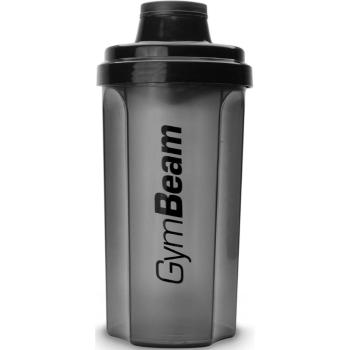 GymBeam Shaker 700 shaker pentru sport culoare Transparent Black 700 ml