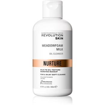 Revolution Skincare Nurture Meadowfoam Milk Balsam pentru curatare 200 ml