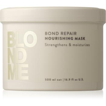 Schwarzkopf Professional Blondme Bond Repair Nourishing Mask Masca intens hrănitoare 500 ml