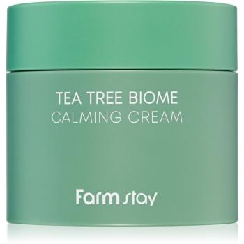 Farmstay Tea Tree Biome crema calmanta cu extract din arbore de ceai 80 ml