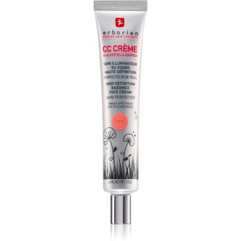 Erborian CC Crème Centella Asiatica Crema radianta pentru o piele uniformă ton SPF 25 big pack culoare Doré 45 ml