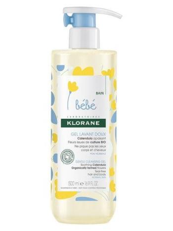 Klorane Gel delicat de spălat pentru copii nou-născuți (Gentle Cleansing Gel) 500 ml