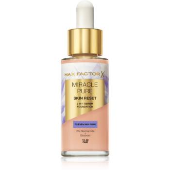 Max Factor Miracle Pure machiaj de îngrijire culoare 10-30 Fair 30 ml