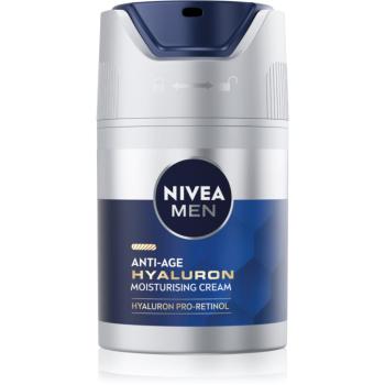 Nivea Men Hyaluron cremă hidratantă antirid pentru bărbați 50 ml