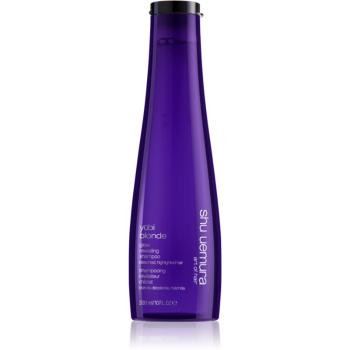 Shu Uemura Yūbi Blonde Shampoo sampon pentru stralucire pentru părul blond şi gri 300 ml