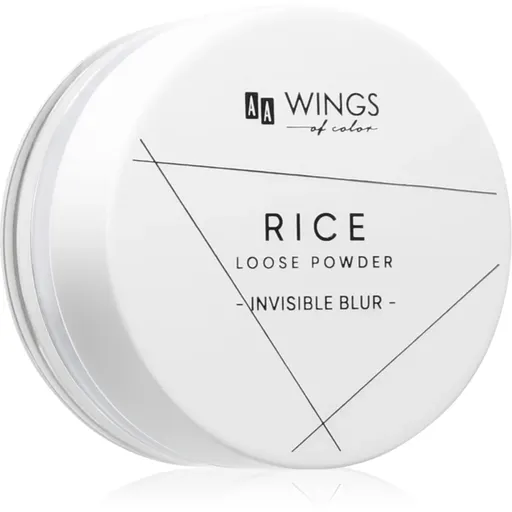AA Wings of Color Rice pudra pulbere transparentă 9 g