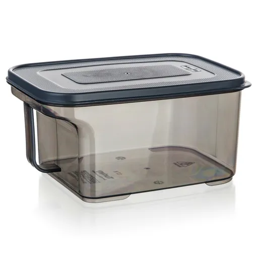 Banquet Cutie de depozitare cu mâner ZOYA 1,7 l,fumurie, 1,7 l