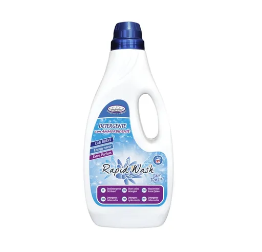 Detergent si balsam pentru rufe 2in1, Rapid Wash 1.5 L, Hygienfresh