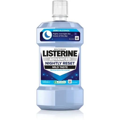 Listerine Advanced Nightly Reset Apa de gura remineralizantăputernica 500 ml