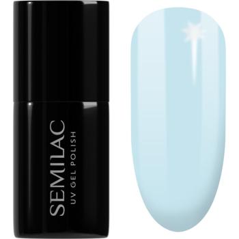 Semilac UV Hybrid Closer Again lac de unghii sub forma de gel culoare 386 Blue Cloud 7 ml