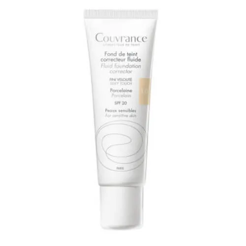 Avène Make up de acoperire lichid Couvrance SPF 20 (Fluid Foundation Corrector) 30 ml 50 Doré