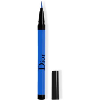 DIOR Diorshow On Stage Liner tuș lichid pentru ochi, tip cariocă impermeabil culoare 181 Satin Indigo 0,55 ml