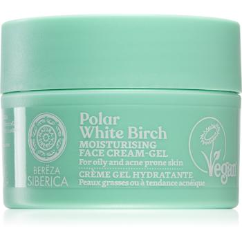 Natura Siberica Polar White Birch crema gel pentru hidratare. pentru ten gras si problematic 50 ml