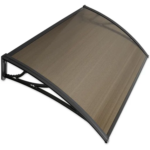 Copertină pentru ușă Aldotrade 150 x 100 cmLagrada, maro