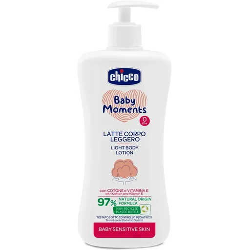 Chicco Baby Moments Sensitive Lotiune de corp delicata 500 ml