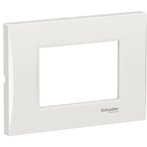 Rama curbata 3 module Schneider Easy Styl LMR7263001, alb